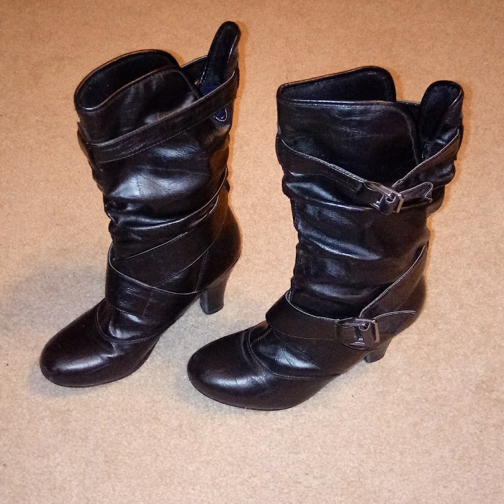 Relativity 3.5" heeled boots